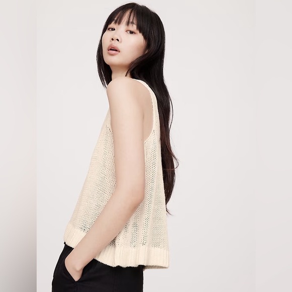 Banana Republic Linen Sweater Tank, Size XL - Picture 1 of 7